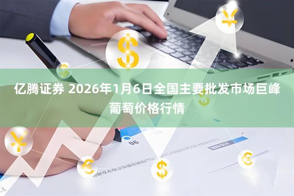 亿腾证券 2026年1月6日全国主要批发市场巨峰葡萄价格行情
